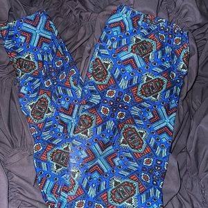 LuLaRoe, Size OS, Blue Aztec